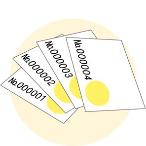 ナンバー入れのイメージ