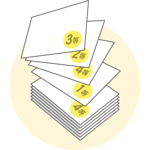 シャッフルのイメージ